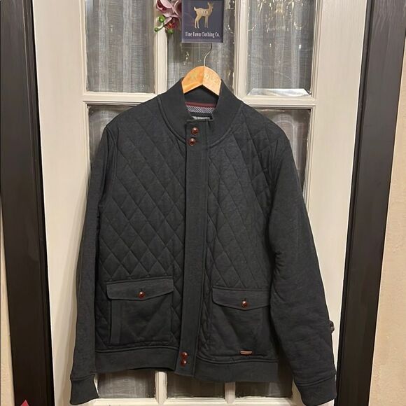 Ted Baker London Other - Ted Baker Grey Lined Quilted Coat